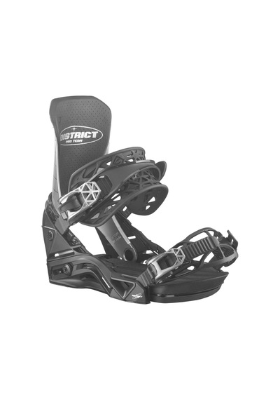 Salomon Salomon Erkek Snowboard Bağlaması District Pro Antrasit Ch7 Antrasit