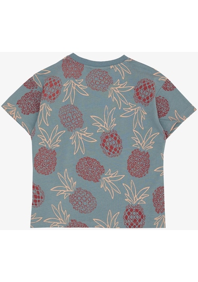 Jack Lions Erkek Çocuk Tişört Ananas Desenli 1.5-5 Yaş İndigo