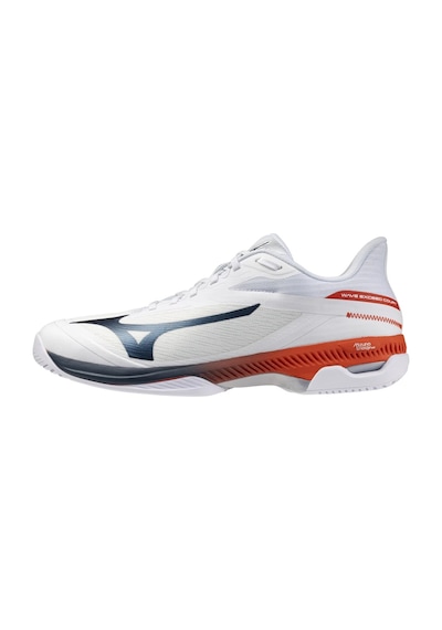 Mizuno Wave Exceed Court Ac Erkek Tenis Ayakkabısı Beyaz / Lacivert Çok Renkli