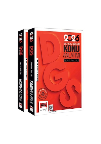Yargı 2026 Dgs Sayısal Sözel Yetenek Konu Anlatımlı Modüler Set 2 Cilt
