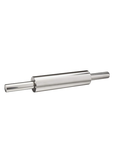Paslanmaz Çelik Merdane 43 Cm Yapışmaz Profesyonel Hamur Açma Rulosu Ve Metal Merdane Pizza, Pasta, Kurabiye, Mantı Ve Şeker Hamuru İçin Ergonom Gümüş Paslanmaz Çelik Merdane 43 Cm Yapışmaz Profesyonel Hamur Açma Rulosu Ve Metal Merdane Pizza, Pasta, Kurabiye, Mantı Ve Şeker Hamuru İçin Ergonom Gümüş