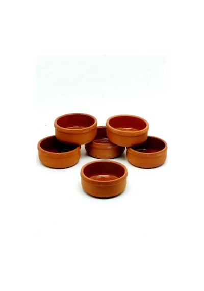 Akıllıelma-tureks Fırında Sütlaç Pişirme Kasesi 6 Lı Set 10 Cm Turuncu