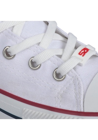 Slazenger School Erkek Bilekli Beyaz Keten Sneaker Spor Ayakkabı Beyaz