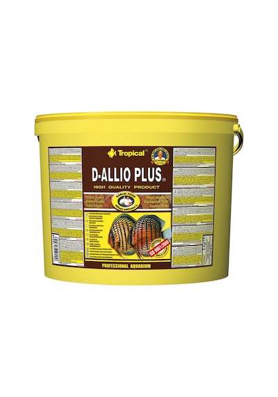 Tropical D-Allio Plus Flakes Sarımsaklı Pul Yem 500 G