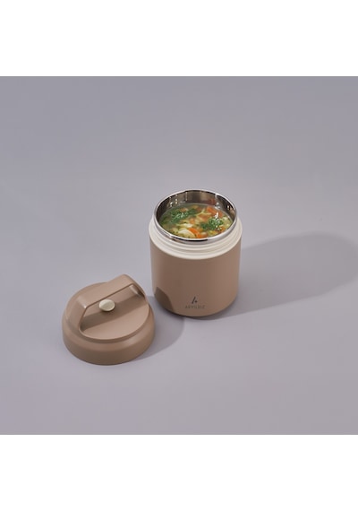 Aryıldız Bento Lunch Box Yemek Termosu Haki 420 Ml Ar262238 Haki