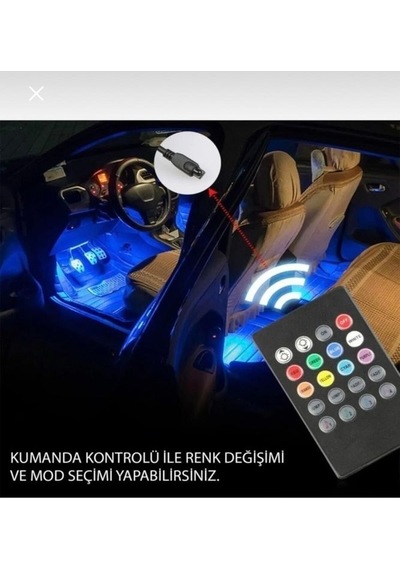 Rgb Ayak Altı Led