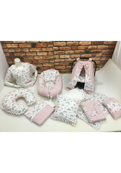 Tr Babynest, Puset Örtüsü Ve Minderi, Alt Açma, Yastık Ve Battaniye, Emzirme Minddri, Emzirme Önlüğü Nevresim T