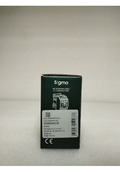 Scm009230 Scm 9 4kw 9a 230v Ac A.g. Kontaktör