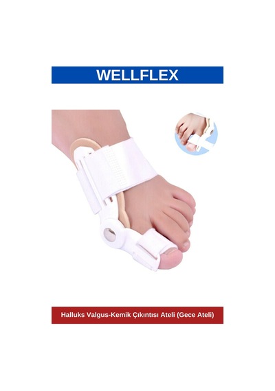 Halluks Valgus - Kemik Çıkıntısı Ateli Gece Ateli