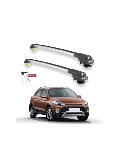 Turtle Hyundai İ20 Active Gb 2015-2018 Ara Atkı Air1 Gri