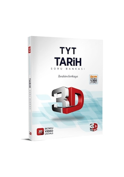 3D Yayınları Tyt Tarih Soru  Bankası