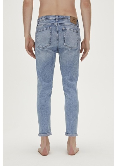 Bad Bear 22.01.70.005-23y Palermo Erkek Jean Pantolon 22.01.70.005-R7714 Mavi