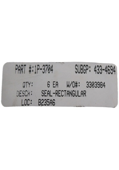 Cat 1p-3704 O-ring Conta Hidrolik Silindir Caterpillar Ekskavatör Yükleyici 6 Adet