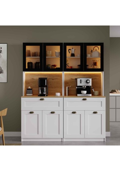 Midoser Nero Twin Kahve Köşesi Alüminyum Çerçeveli Cam Kapaklı Led Aydınlatmalı 190 X 160 Cm Beyaz Midoser Nero Twin Kahve Köşesi Alüminyum Çerçeveli Cam Kapaklı Led Aydınlatmalı 190 X 160 Cm Beyaz