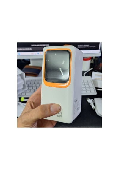 60000 Mah 22.5w Hızlı Şarj Powerbank 6 Çıkışlı Dahili 3 Kablolu Led Fenerli Dijital Göstergeli- Re-f406 Diğer