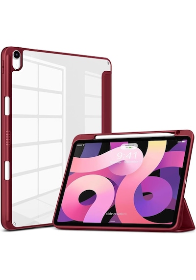 Apple Uyumlu iPad 10. Nesil 10.9 2022 Kılıf Grafiti Şeffaf Kalem Bölmeli A2696 A2757 A2777