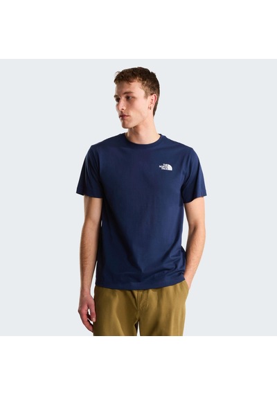 The North Face M Evolutıon Box Nse Regular Short Sleeve Erkek Tişört Nf0a8b6k8k21 Lacivert
