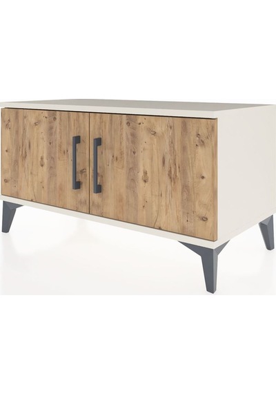 Hyperion Şifonyer Tek Raflı 2 Kapaklı 88x44x48 Aytaşı-çam Aytaşı
