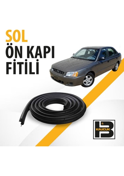 Hyundai Accent Admire 2000-2003 Sol Ön Kapı Fitili Bm03379