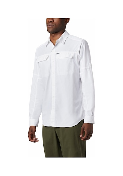Columbia Silver Ridge2.0 Long Sleeve Shirt Erkek Gömlek - 100 Beyaz