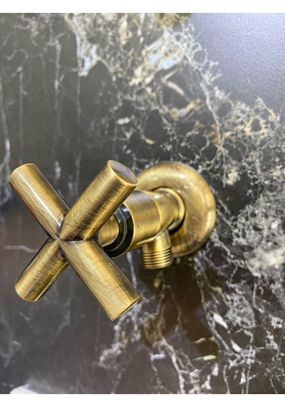 İsaoğlu Yapı Premium Antik Gold Taharet Musluğu Gold Altın