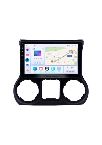 Jeep Wrangler 2015-2018 Uyumlu Multimedya Navigasyon Usb Kamera Carplayer