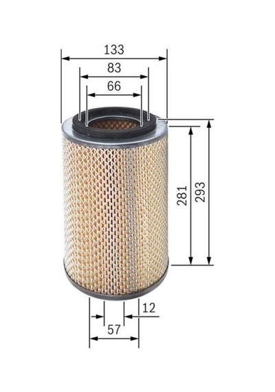 BOSCH 1457436042 DENOX FİLTRE