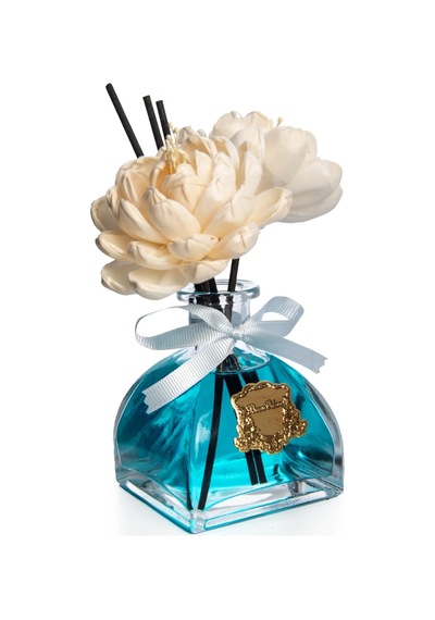 Kare Cam Gold Renkli Diffuser 150 Ml Ağaç