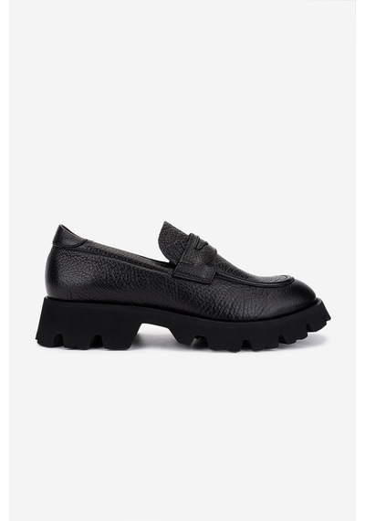 Valmenti Erkek Hakiki Deri Siyah Loafer Ayakkabı 1093 1902 Erk Ayk Sk25-26 Sıyah Ir Fltr Siyah