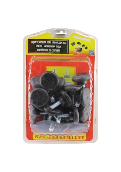 M8X25 Civatalı Plastik Bombe Ayak