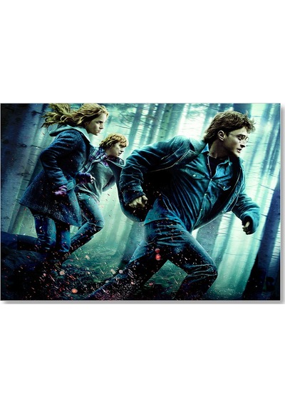 Cakasepetim Harry Potter Ve Ölüm Yadigarları Kaçış Görseli Ahşap Mdf Tablo