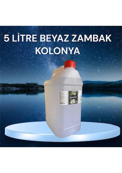 5 Litre Beyaz Zambak Kolonyası