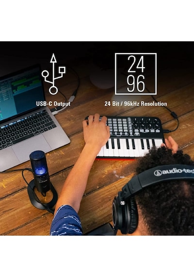 Audio-technica At2020usb-x Kardioid Kondenser Usb Mikrofon