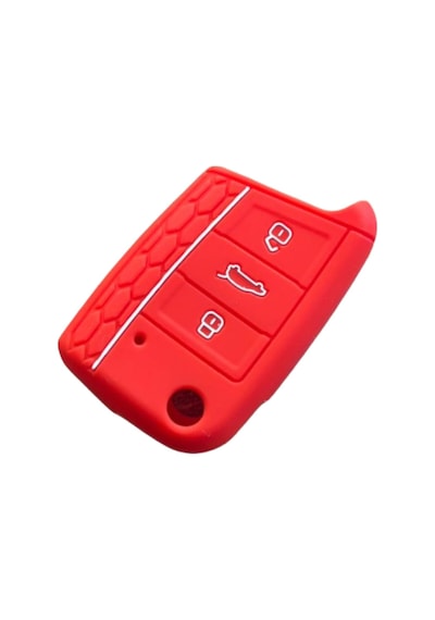 Autohan Keys Volkswagen İçin Lüks Nano Anahtar Koruma Kılıfı, Golf 7, Golf 7.5, Tiguan, Polo, T Standart