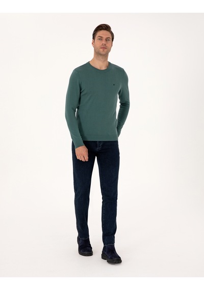 Pierre Cardin Erkek Yeşil Kazak /triko 50314192-vr054 Yeşil