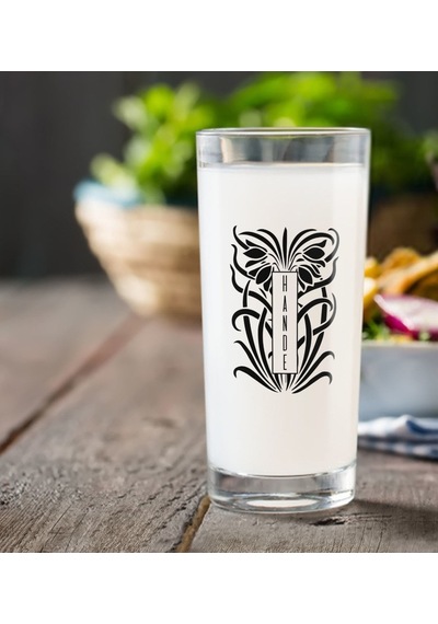 Kişiye Özel Renkli Baskılı İsimli Rakı Bardağı-22