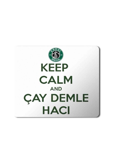 Erdal Bakkal Çay Demle Hacı Mouse Pad Mousepad