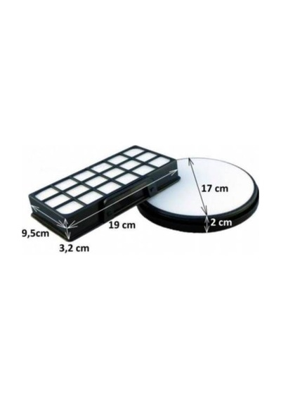 Rowenta Ro 7244Ea Xtrem Power Cyclonic Süpürge Filtre Seti (476144953) Uyumlu