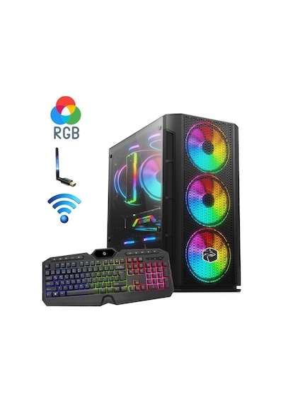 Zeiron ZX12 i5-3470 8GB 500GB HDD 120GB SSD 4GB GT730 Oyuncu Masaüstü Bilgisayar