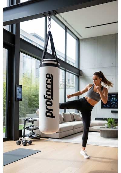 Proforce Boks Torbası 100 Cm 100x33 Gri Siyah