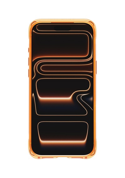 Apple iPhone Uyumlu 18 Pro Max Kılıf Wiwu Ag-203 Aeroguard Ultra Serisi M-safeli Airbag Standlı Kapak Turuncu