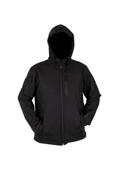 Safariavm Softshell 3 Cepli Taktik Mont Siyah