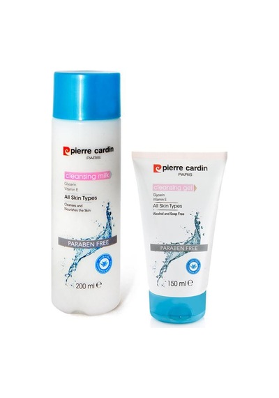 Pierre Cardin Face Cleansing Milk 200 ML + Pierre Cardin Face Cleansing Gel 150 ML
