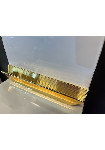 Etna Metal Kulp 192mm Altın Dolap Kapak Modern Tv Ünite Çekmece Mobilya Komidin Altın