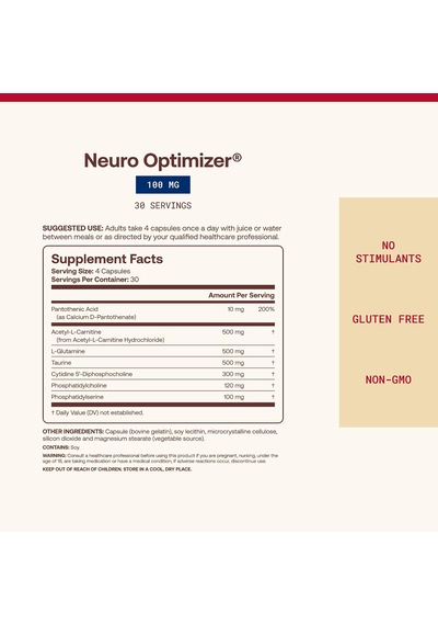 Jarrow Formulas Neuro Optimizer 120 Kapsüller Orijinal Usa Menşeii Dmmedicineden