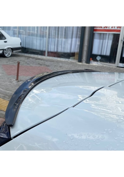 Renault Clio 4 2012-2019 Bagaj Üstü Yarasa Spoiler Bagaj Çıtası Piano Black Spoyler