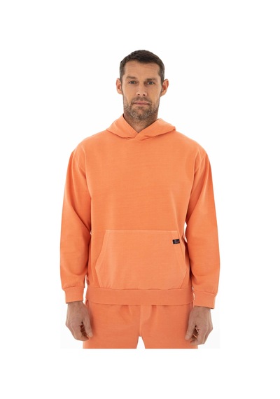 AR-MA Arma Erkek Oversize 2 İplik Kanguru Cepli Kapşonlu Sweatshirt 001