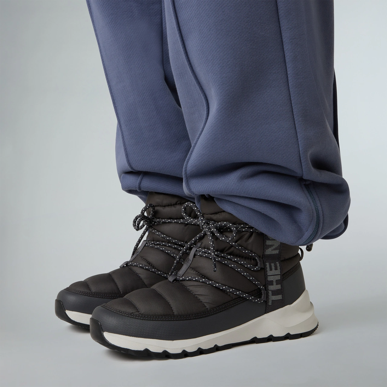 The North Face Thermoball Lace Up Su Geçirmez Kadın Gri Bot Nf0a5lwdcıh1 Gri