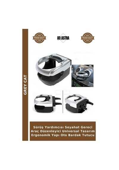 Sürüş Yardımcısı Seyahat Gereci Araç Düzenleyici Universal Tasarım Ergonomik Yapı Oto Bardak Tutucu