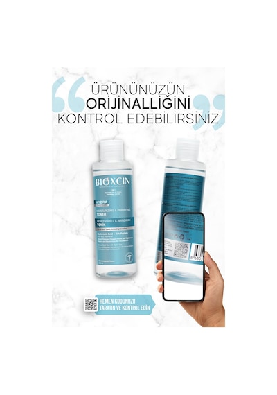 Hydra Kuru Ve Hassas Ciltler İçin Nemlendirici Arındırıcı Tonik 200 Ml - Hyalüronik Asit, Aloe Vera